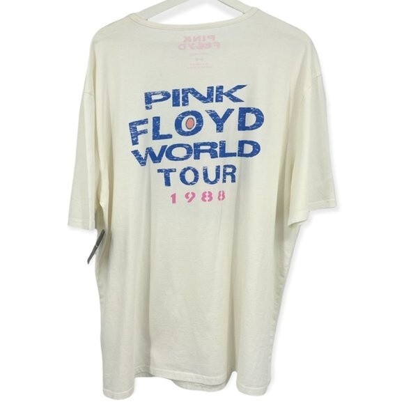 PINK FLOYD T-Shirt LUCKY Brand womens sz Med oversized graphic Vintage style tee - Picture 10 of 11